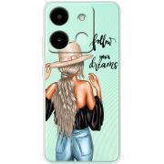 Прозрачный чехол BoxFace Infinix Smart 7 HD Follow Your Dreams