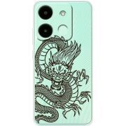 Прозрачный чехол BoxFace Infinix Smart 7 HD Chinese Dragon