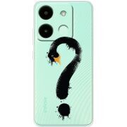 Прозрачный чехол BoxFace Infinix Smart 7 HD Swan question