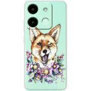Прозрачный чехол BoxFace Infinix Smart 7 HD Winking Fox