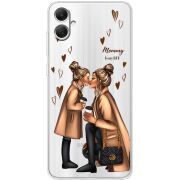 Прозрачный чехол BoxFace Samsung Galaxy A05 (A055) Mommy Is My BFF