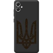 Черный чехол BoxFace Samsung Galaxy A05 (A055) Ukrainian Trident