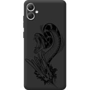 Черный чехол BoxFace Samsung Galaxy A05 (A055) Snake