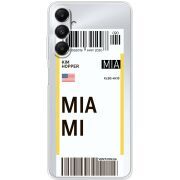 Прозрачный чехол BoxFace Samsung Galaxy A05s (A057) Ticket Miami