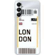 Прозрачный чехол BoxFace Samsung Galaxy A05s (A057) Ticket London