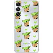 Прозрачный чехол BoxFace Samsung Galaxy A05s (A057) Pattern Baby Yoda