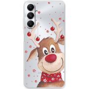 Прозрачный чехол BoxFace Samsung Galaxy A05s (A057) Winter Deer