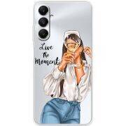 Прозрачный чехол BoxFace Samsung Galaxy A05s (A057) Live The Moment