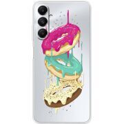 Прозрачный чехол BoxFace Samsung Galaxy A05s (A057) Donuts
