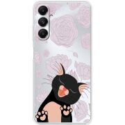 Прозрачный чехол BoxFace Samsung Galaxy A05s (A057) Meow