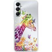 Прозрачный чехол BoxFace Samsung Galaxy A05s (A057) Colorful Giraffe