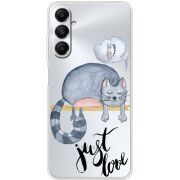 Прозрачный чехол BoxFace Samsung Galaxy A05s (A057) Just Love