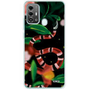 Чехол BoxFace ZTE Blade A53 Pro Red Snake