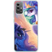 Чехол BoxFace ZTE Blade A53 Pro My Little Pony Rarity  Princess Luna