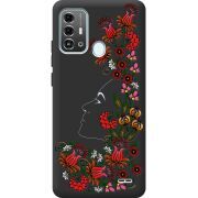 Черный чехол BoxFace ZTE Blade A53 Pro 3D Ukrainian Muse