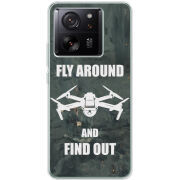 Чехол BoxFace Xiaomi 13T Дрон Fly Around