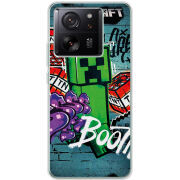 Чехол BoxFace Xiaomi 13T Minecraft Graffiti