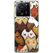 Чехол BoxFace Xiaomi 13T Pro Sleepy Cats