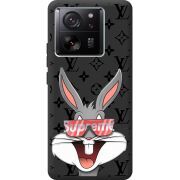 Черный чехол BoxFace Xiaomi 13T Pro looney bunny