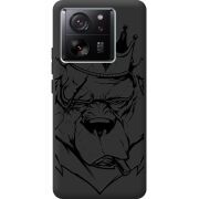 Черный чехол BoxFace Xiaomi 13T Pro Bear King
