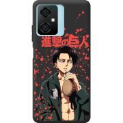 Черный чехол BoxFace Blackview Oscal C70 Атака Титанов Леви