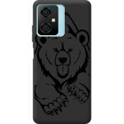 Черный чехол BoxFace Blackview Oscal C70 Grizzly Bear