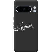 Черный чехол BoxFace Google Pixel 8 Pro Pew Pew