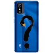 Прозрачный чехол BoxFace ZTE Blade L9 Swan question