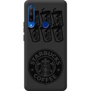 Черный чехол Uprint Honor 9x Black Coffee
