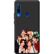 Черный чехол Uprint Honor 9x BTS