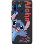 Черный чехол Uprint Honor 9x Гавайський гість Stich