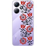 Прозрачный чехол BoxFace Infinix Hot 30 Ethno Ornament