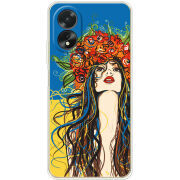 Чехол BoxFace OPPO A38 4G Ukraine Girl