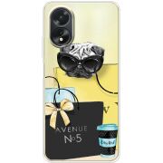 Прозрачный чехол BoxFace OPPO A38 4G Fashion Pug