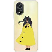 Прозрачный чехол BoxFace OPPO A38 4G Just a Girl