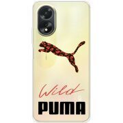 Прозрачный чехол BoxFace OPPO A38 4G Wild Cat