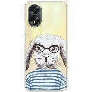 Прозрачный чехол BoxFace OPPO A38 4G MR. Rabbit