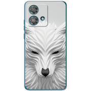 Чехол BoxFace Motorola Edge 40 Neo White Wolf