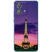 Чехол BoxFace Motorola Edge 40 Neo Полночь в Париже