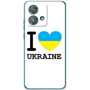 Чехол BoxFace Motorola Edge 40 Neo I love Ukraine