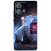 Чехол BoxFace Motorola Edge 40 Neo Silver Car