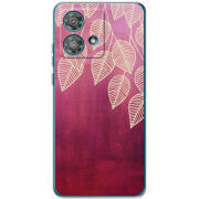 Чехол BoxFace Motorola Edge 40 Neo Gold Leaves