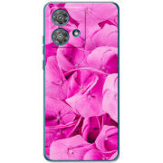 Чехол BoxFace Motorola Edge 40 Neo Pink Flowers