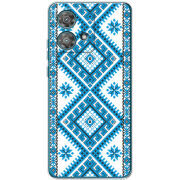 Чехол BoxFace Motorola Edge 40 Neo Блакитний Орнамент