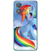 Чехол BoxFace Motorola Edge 40 Neo My Little Pony Rainbow Dash