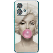Чехол BoxFace Motorola Edge 40 Neo Marilyn Monroe Bubble Gum