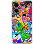 Чехол BoxFace Xiaomi Redmi Note 13 Pro 5G friends brawl stars