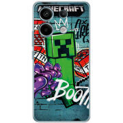 Чехол BoxFace Xiaomi Redmi Note 13 Pro 5G Minecraft Graffiti
