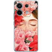 Чехол BoxFace Xiaomi Redmi Note 13 Pro 5G Girl in Flowers