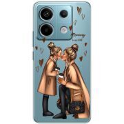 Прозрачный чехол BoxFace Xiaomi Redmi Note 13 Pro 5G Mommy Is My BFF